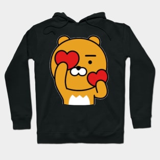 KakaoTalk Friends Hello! Ryan Heart Eyes 2 (카카오톡 라이언) Hoodie